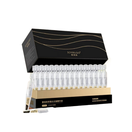 Joyruqo Restructured Collagen Essence Soothing Recovering Comforting Ampoule Serum 1.5ml*30pcs